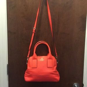 Kate Spade red leather purse